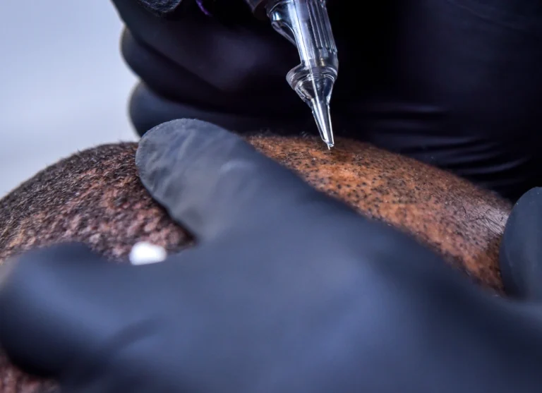 Scalp Micropigmentation SMP hair loss treatment