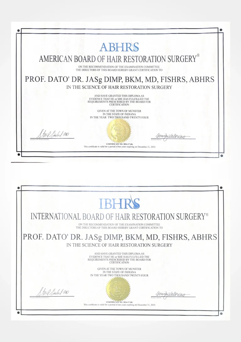 abhrs-ibhrs-hair-transplant-certificates-expert-doctors-malaysia