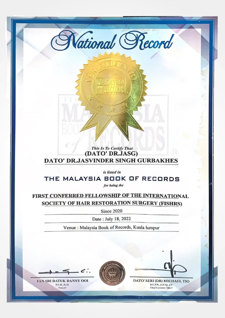 malaysia-book-of-records-hair-transplant-certificates-expert-doctors-malaysia-2