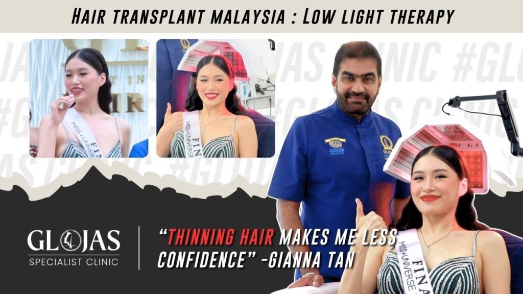 Hair Transplant Malaysia | Low Light Laser Hair Therapy: Miss Universe Malaysia 2024 Finalist 1 hair-regrowth-treatment