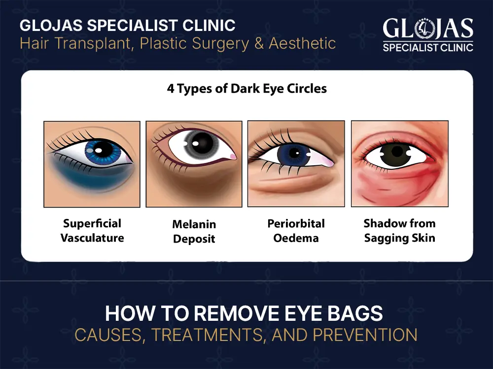 How to Remove Eye Bags Permanently: Causes, Treatments, and Prevention