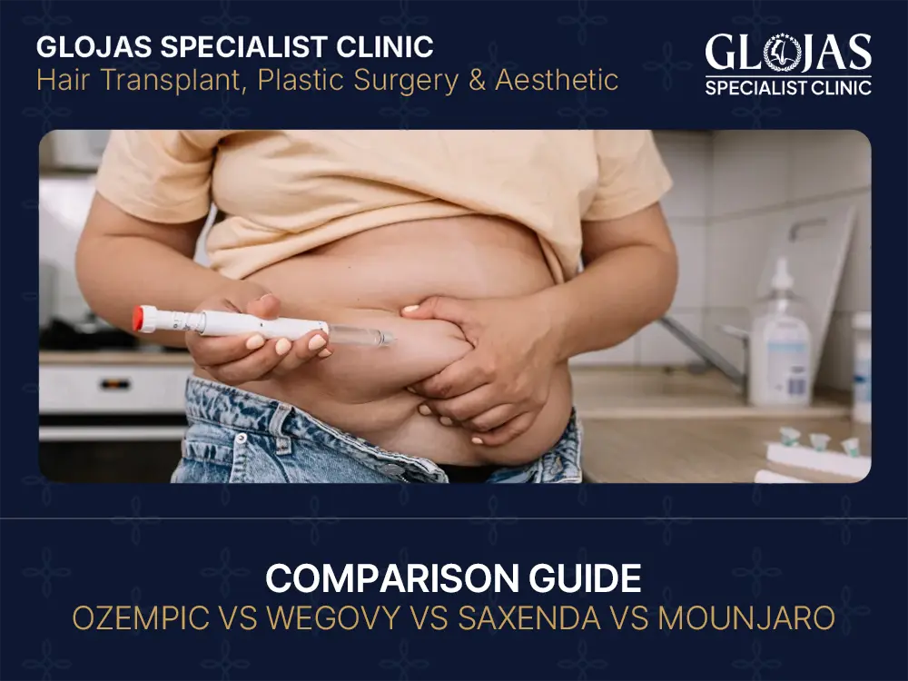 Ozempic vs Wegovy vs Saxenda vs Mounjaro comparison guide