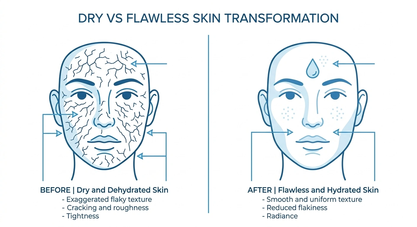 profhilo before and after at GLOJAS