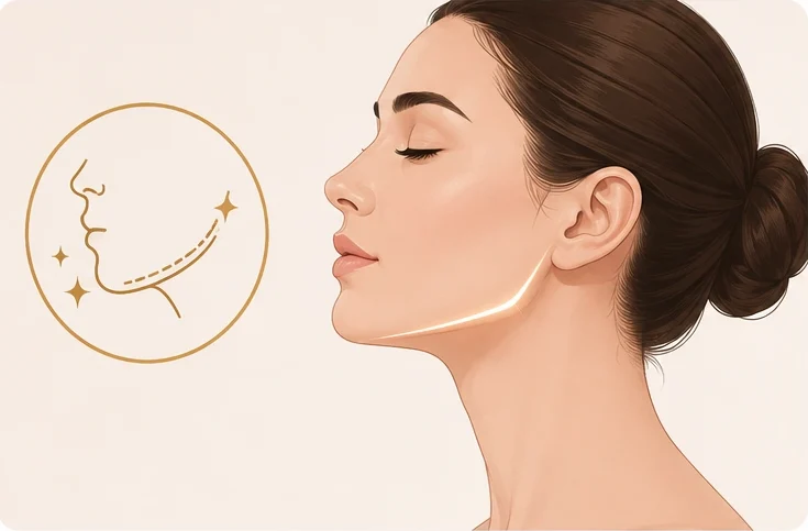 Sharper Jawline Definition
