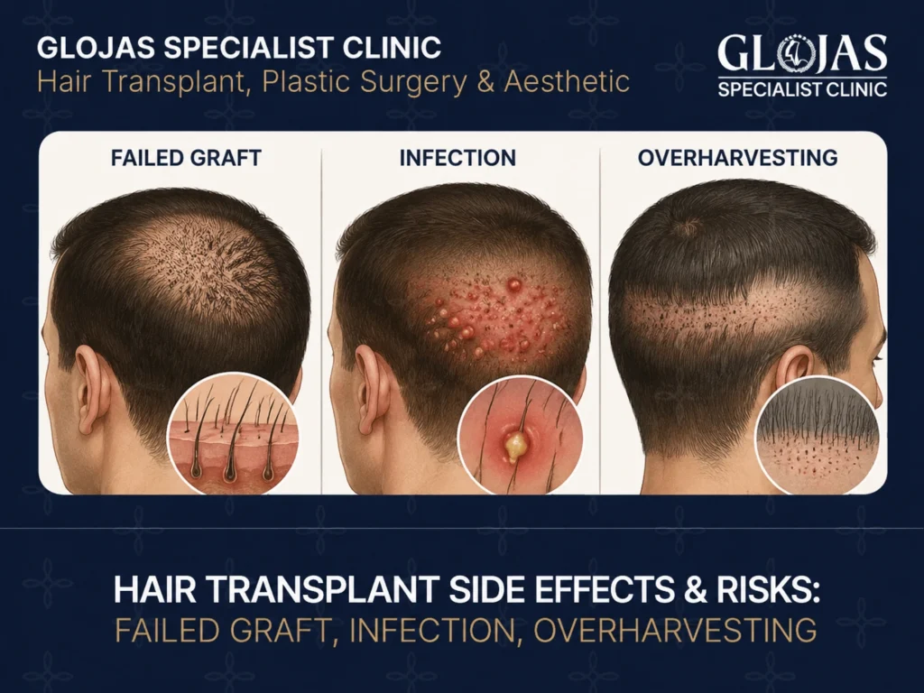 Hair Transplant Side Effects & Risks in Malaysia