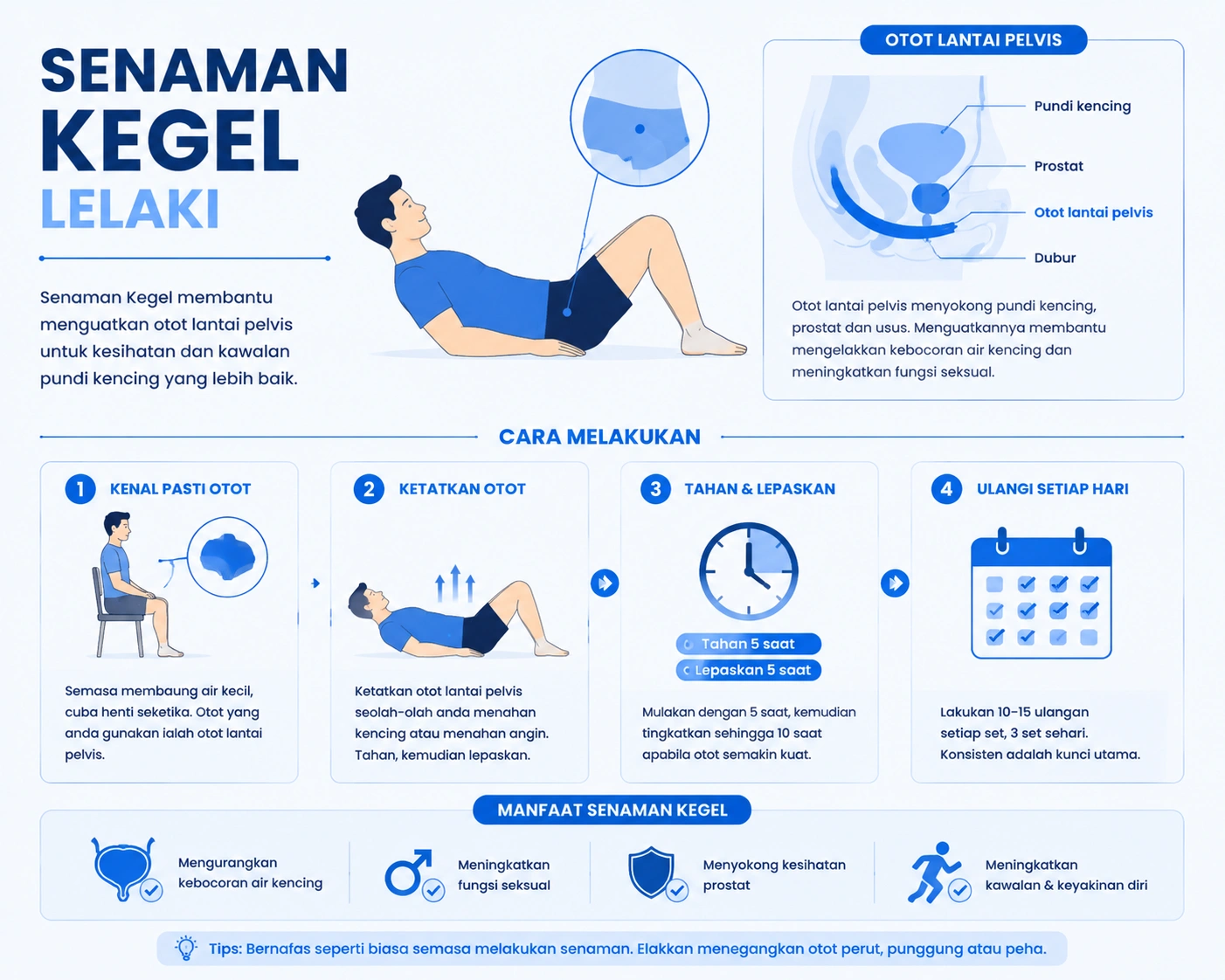 Panduan Lengkap Senaman Kegel Lelaki: Cara Betul Untuk Prestasi Padu 1 senaman kegel untuk lelaki tutorial