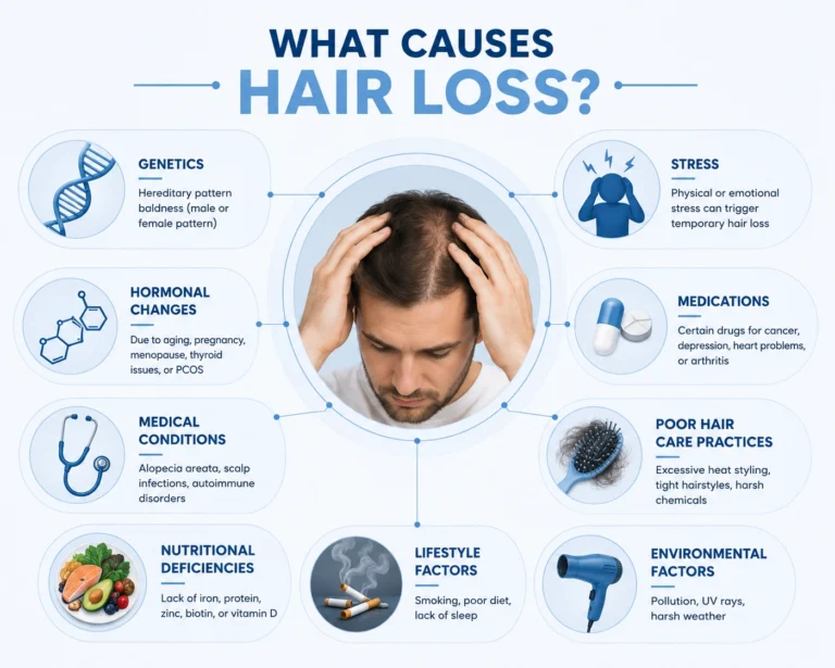 what causes of hair loss - hair loss treatment malaysia